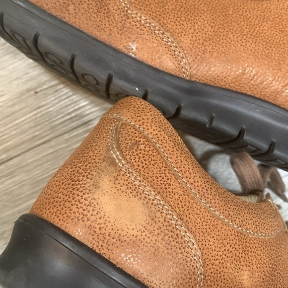 Finn Comfort Germany Brown Suede Leather Lace Up Loafers size 9 - Picture 11 of 11